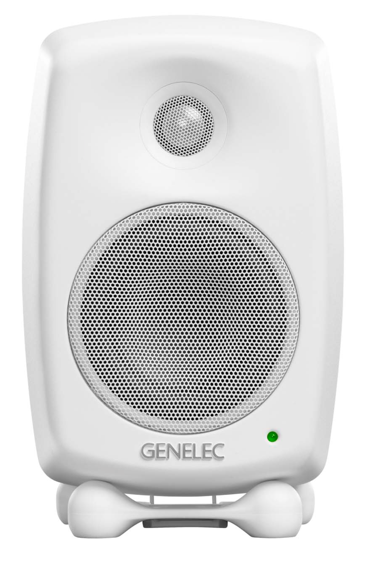 Genelec 8320A SAM Active Studio Monitors in white - front  image