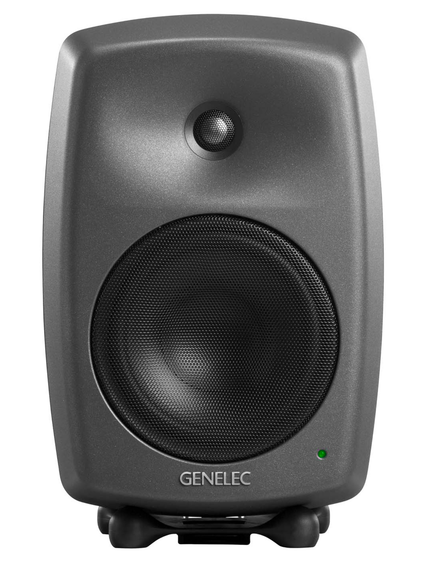 Genelec 8340A SAM Active Studio Monitor in Dark Gray - front image
