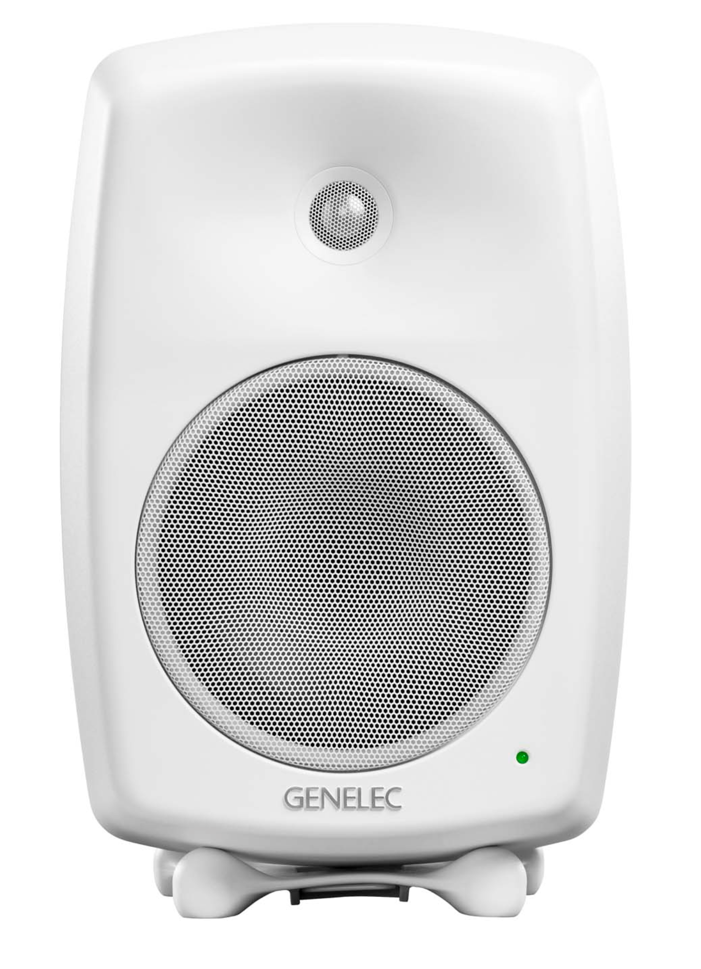 Genelec 8340A SAM Active Studio Monitor in White - front image