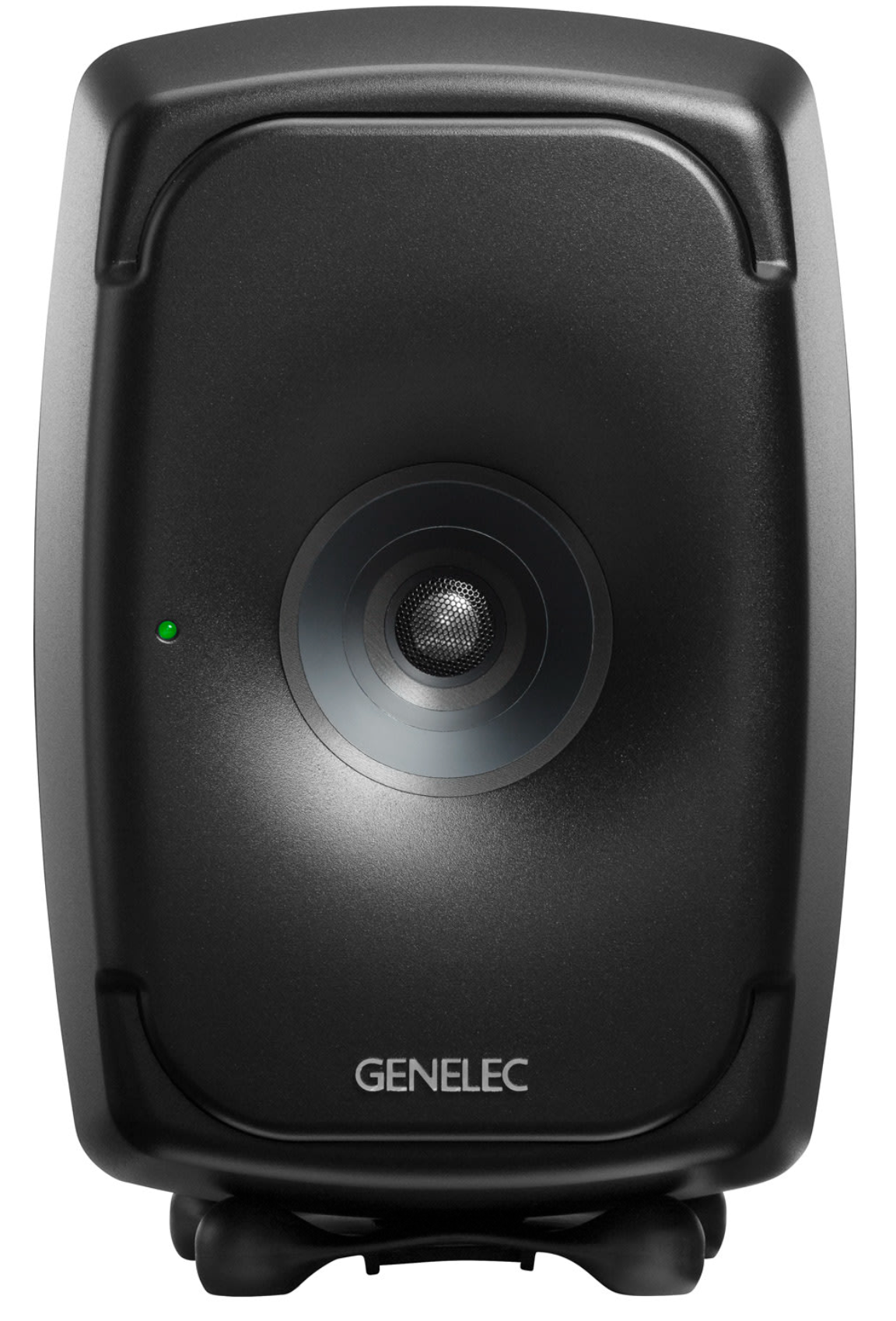 Genelec 8341A SAM Active Studio Monitors in black. Front image
