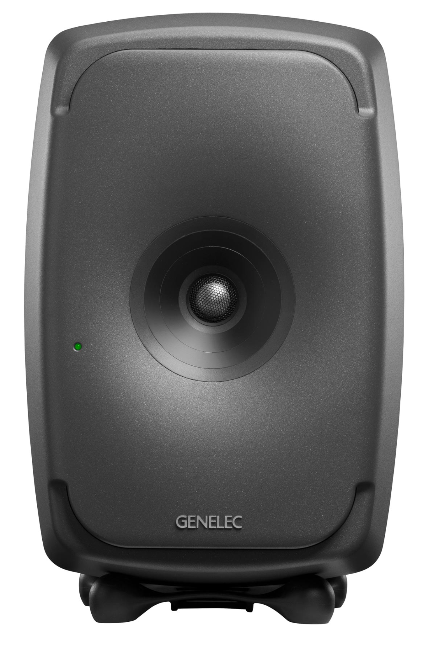 Genelec 8351B SAM Powered Studio Monitors in Dark Gray - front image