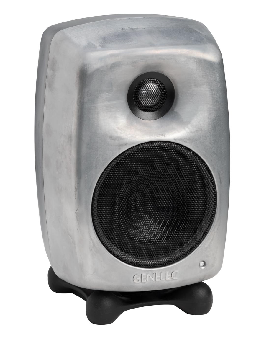 Genelec G Two Active Speakers in Raw - front image