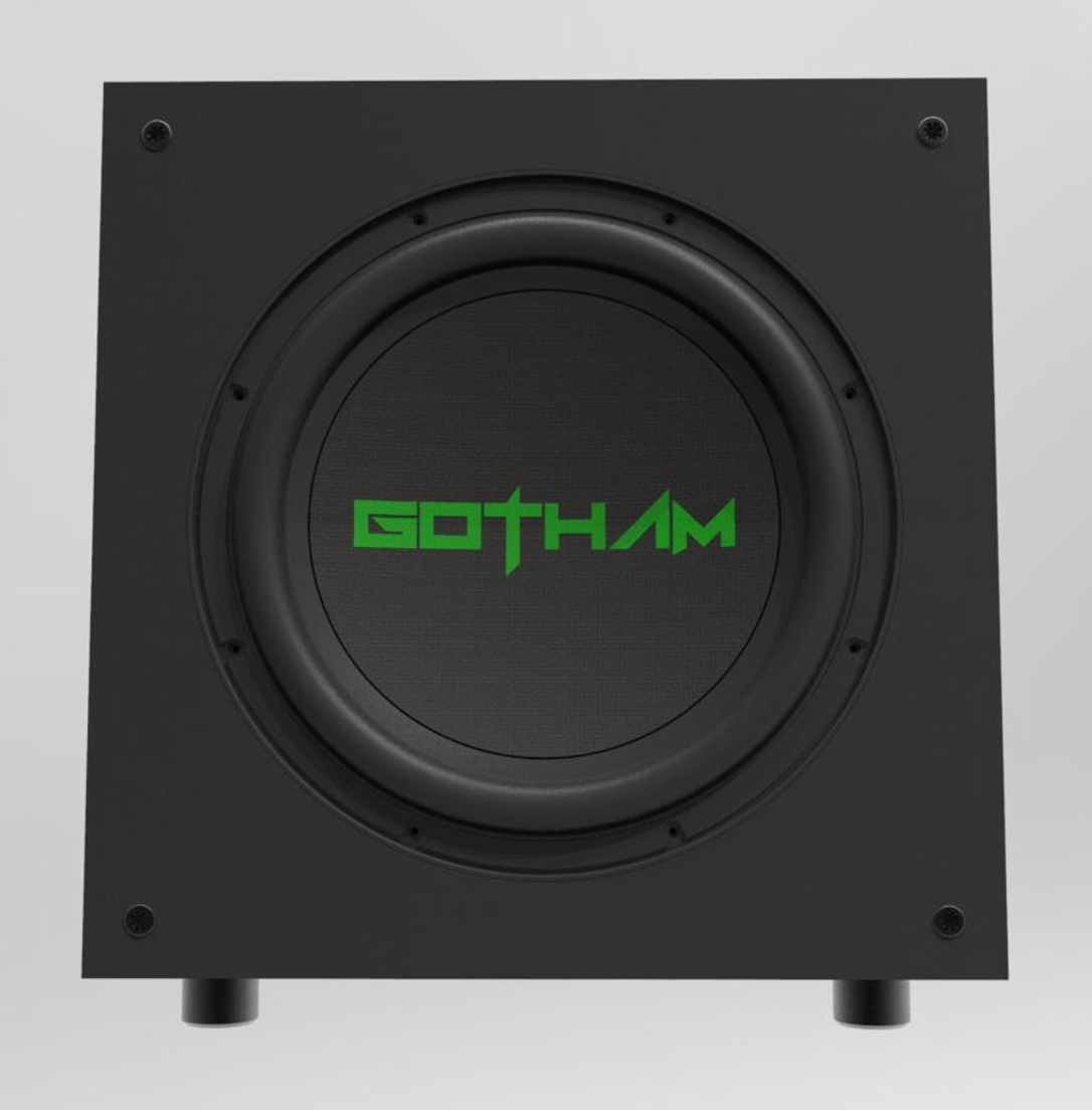 Gotham Audio GA-SUB 15, front of sub
