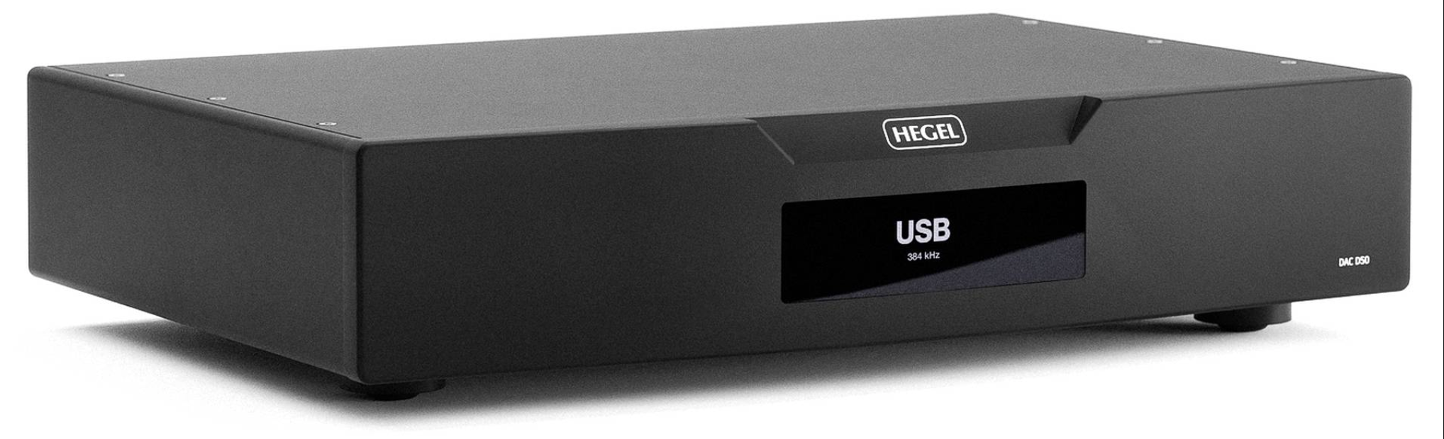 Hegel DAC D50 on an angle
