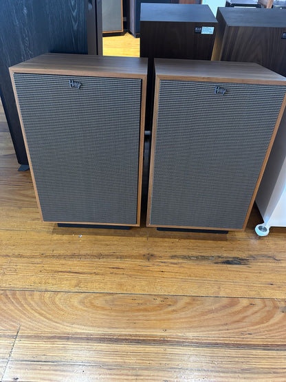 Klipsch Heresy IV Floorstanding Speakers Walnut (EX-DISPLAY)