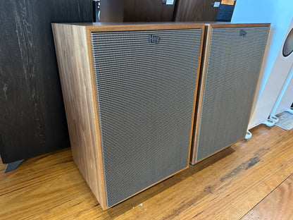 Klipsch Heresy IV Floorstanding Speakers Walnut (EX-DISPLAY)