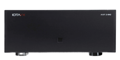 IOTA VX AVXP 2-840 Stereo Power Amplifier, front