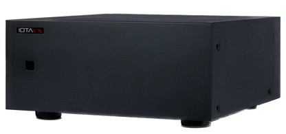 IOTA VX AVXP1 7-Channel Power Amplifier, angled view