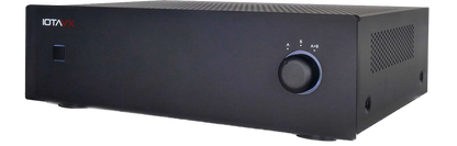 IOTA VX PA40 Class AB Stereo Power Amplifier, angled