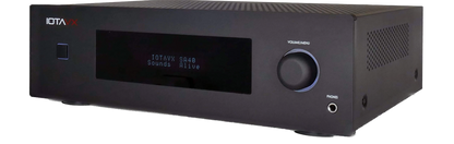 IOTA VX SA40 Stereo Integrated Amplifier, angled