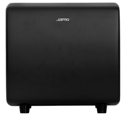 Jamo Cube Compact Powered Subwoofer, Black front