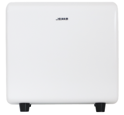 Jamo Cube Compact Powered Subwoofer, white front