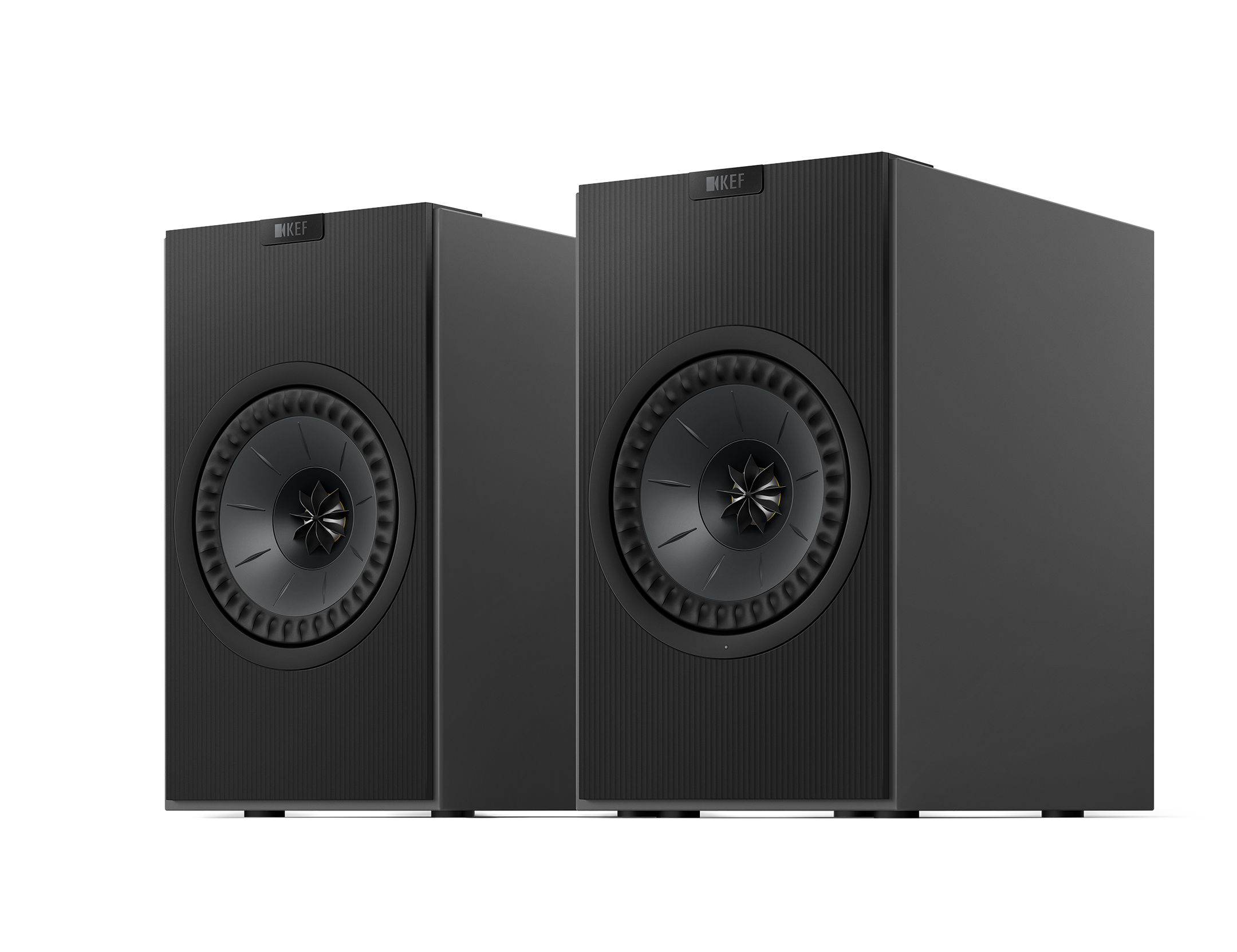 KEF Coda W Active Speakers in Dark Titanium, pair