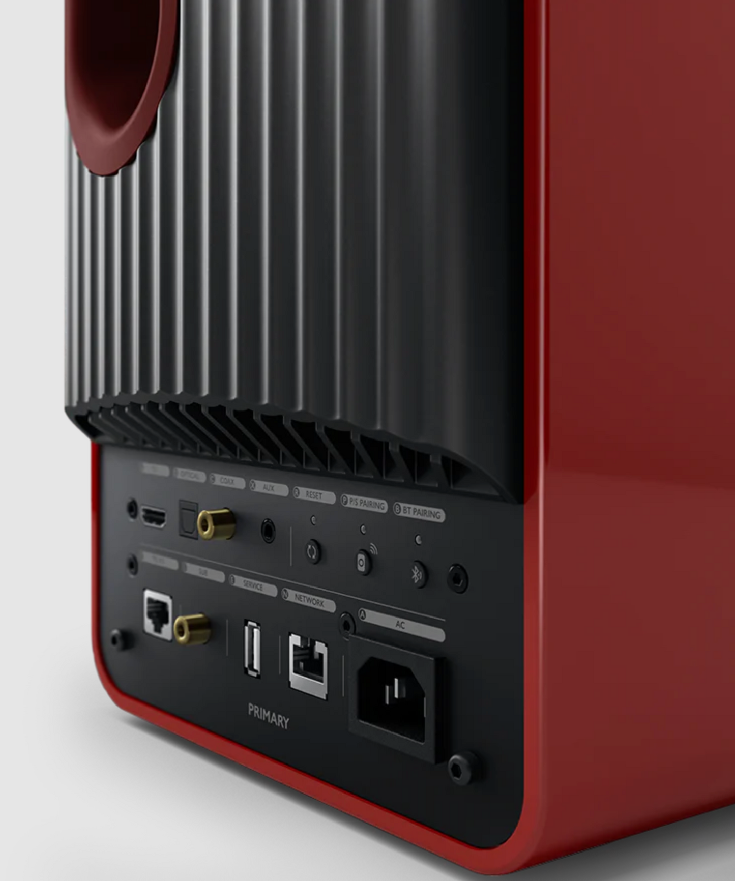 KEF LS50 Wireless II Speakers in Crimson Red (pair)