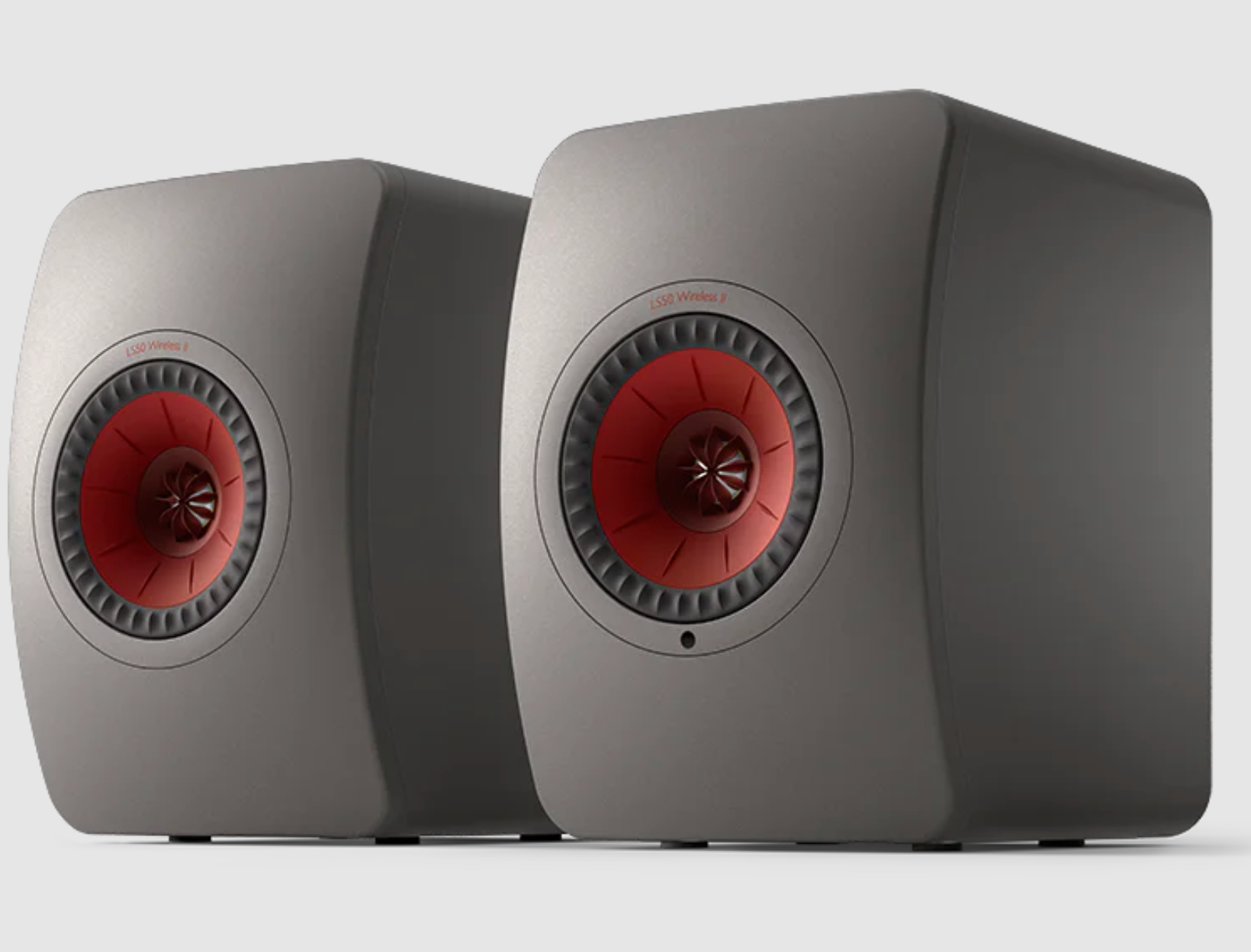 KEF LS50 Wireless II Speakers in Titanium Gray - pair