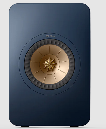 LEF LS50 Meta Passive bookshelf speakers in Royal Blue - front image