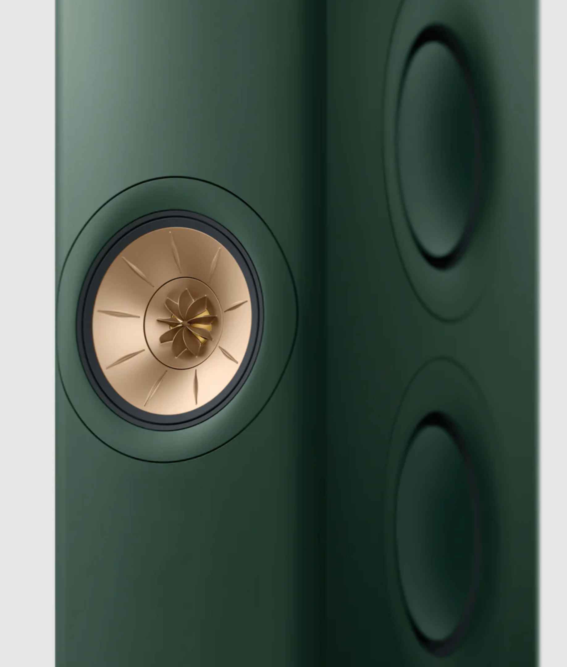 KEF LS60 Wireless Floorstanding Speakers Speakers Lotus Edition. Individual speaker close up image