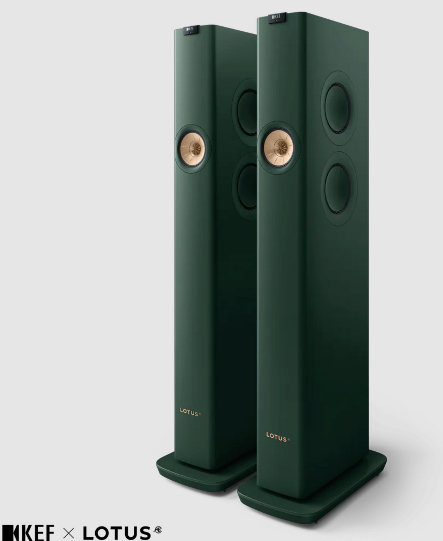 KEF LS60 Wireless Floorstanding Speakers Speakers Lotus Edition. Pair front image