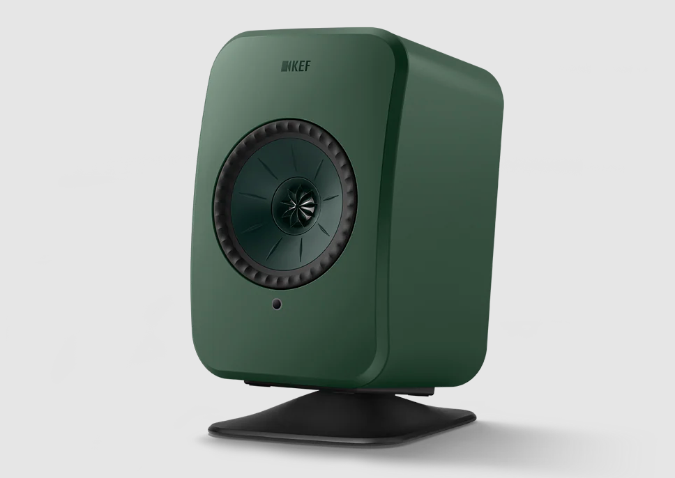 KEF LSX II LT Wireless Bookshelf Speakers (pair) in Sage Green Mid Year Promotion