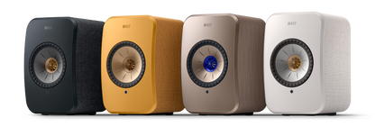 Kef LSX II Wireless Powered Bookshelf Speaker range