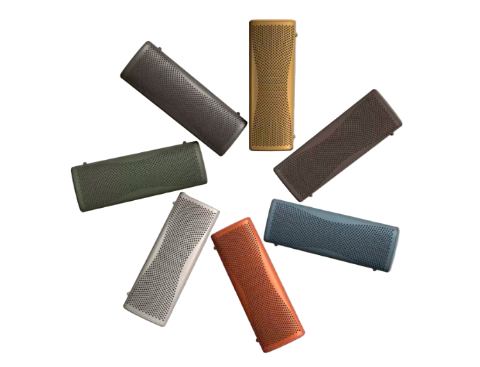 KEF Muo Portable Bluetooth Speaker range of colours
