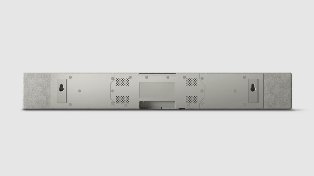 KEF XIO Soundbar in Storm Grey, bottom