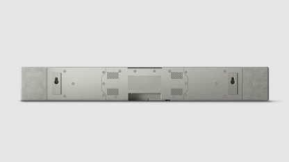 KEF XIO Soundbar in Storm Grey, bottom
