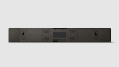 KEF XIO Soundbar in Slate black, bottom