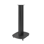 KEF S-Luxe Floor Stand in slate grey.  Individual Stand shown