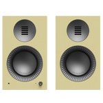 Kanto Audio TUK 2nd Generation 260W Active Speakers in Gloss Butter with Gunmetal, front