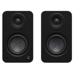 Kanto Audio YU4 2nd Generation 160W Active Speakers in Matte Black, front