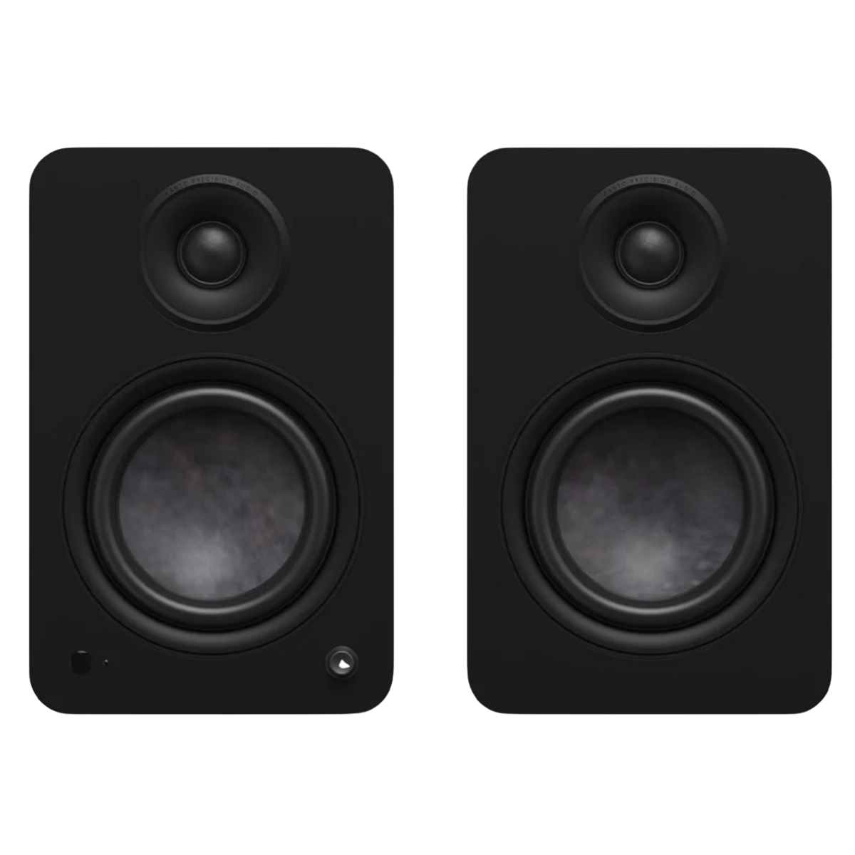 Kanto Audio YU6 2nd Generation 200W Active Speakers in Black, front