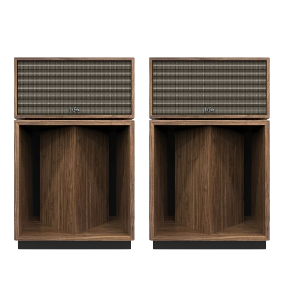 Klipsch La Scala AL6 Floorstanding Speakers in American Walnut, with grille