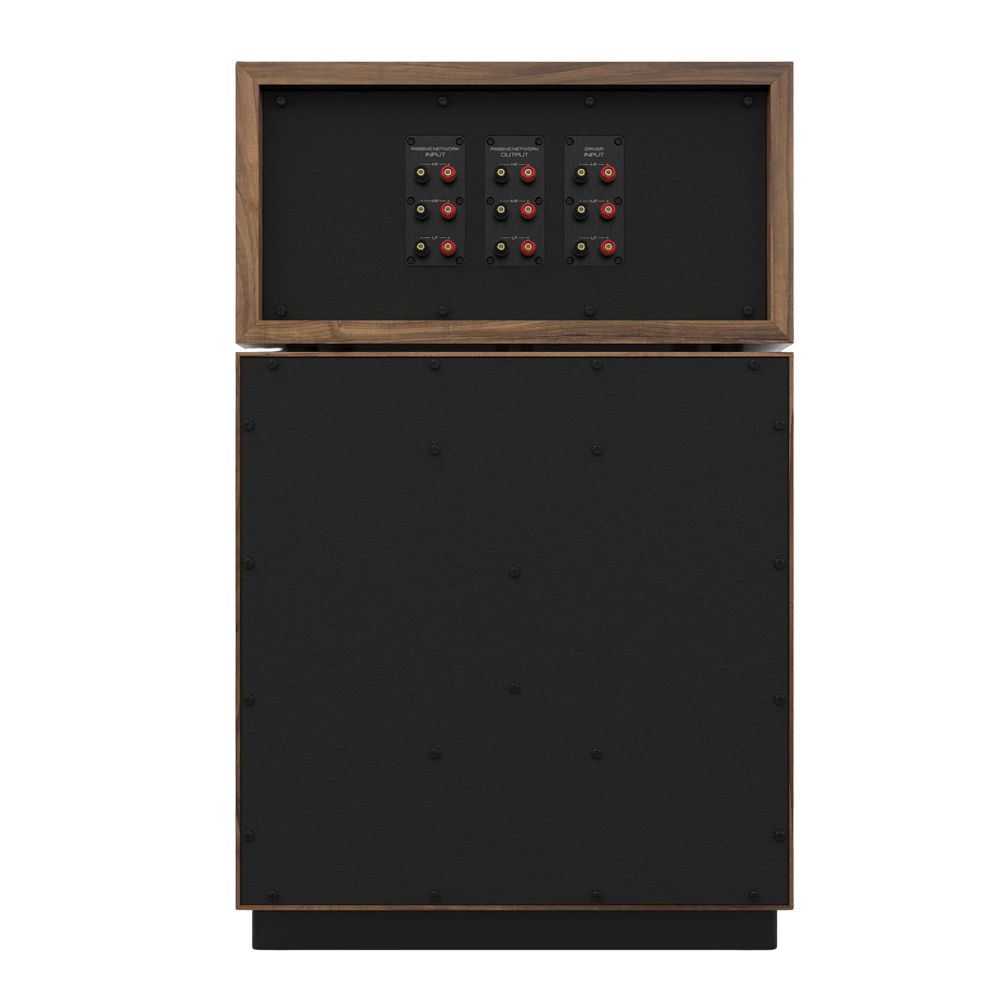Klipsch La Scala AL6 Floorstanding Speakers in American Walnut.  Individual Speaker, rear