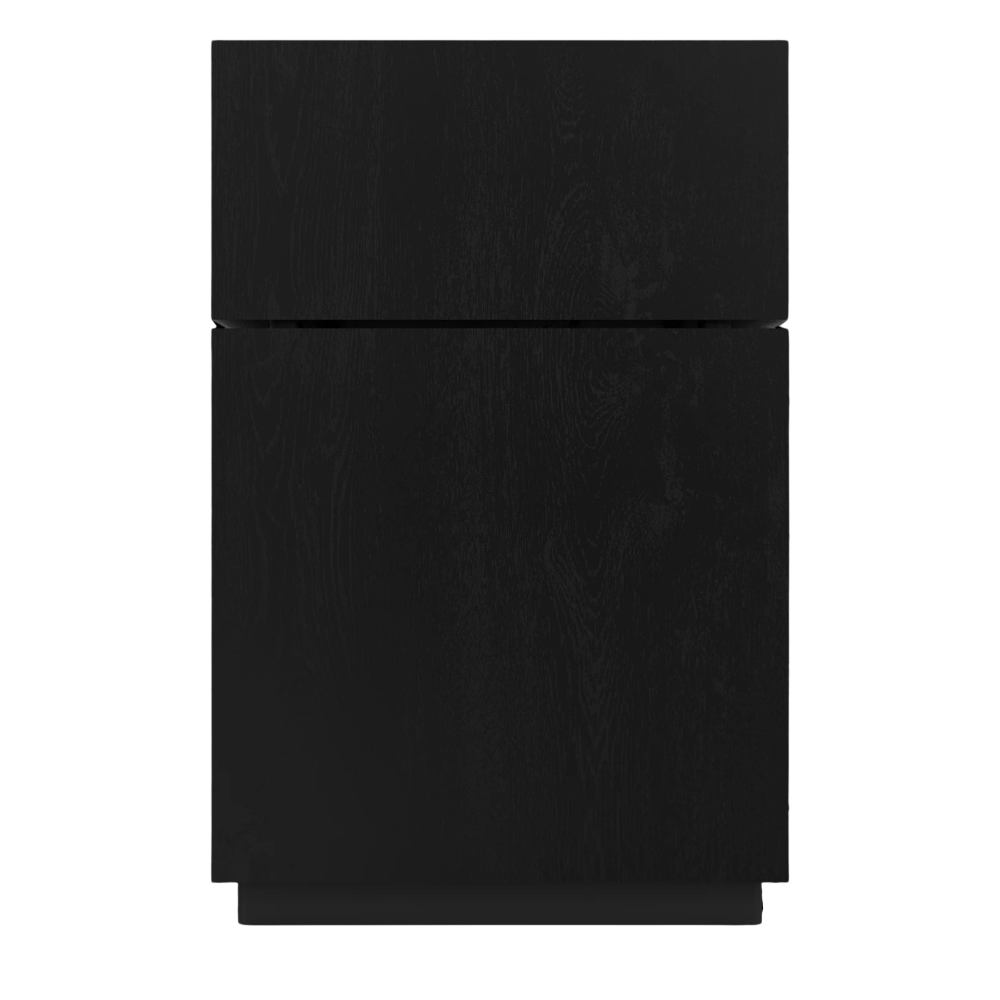 Klipsch La Scala AL6 Floorstanding Speakers in Black Ash.  Individual Speaker in profile