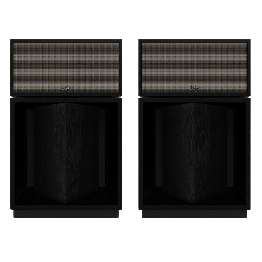 Klipsch La Scala AL6 Floorstanding Speakers in Black Ash,  with grille
