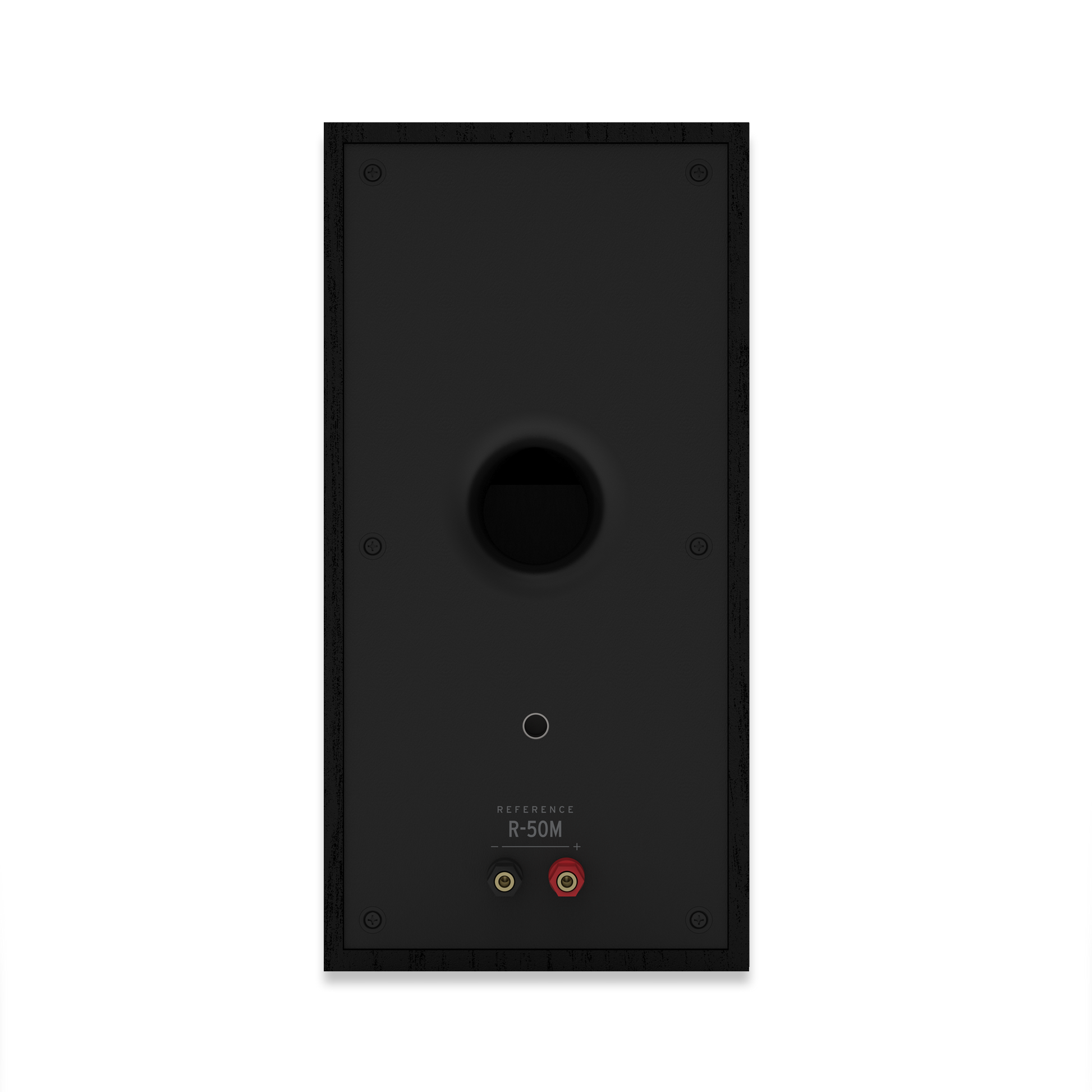 Klipsch R 50 M Ebony Bookshelf Speakers with Grille. Rear image
