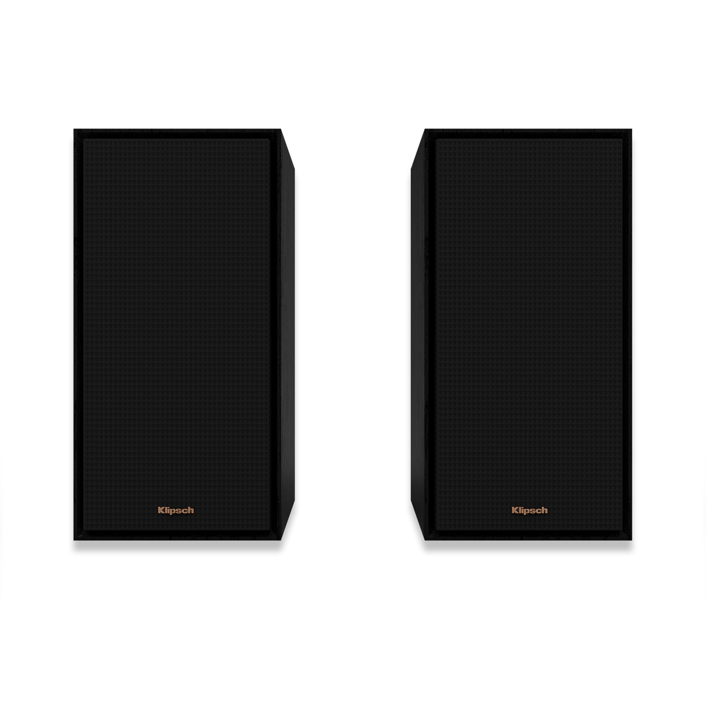 Klipsch R 50 M Ebony Bookshelf Speakers with Grille. Front image