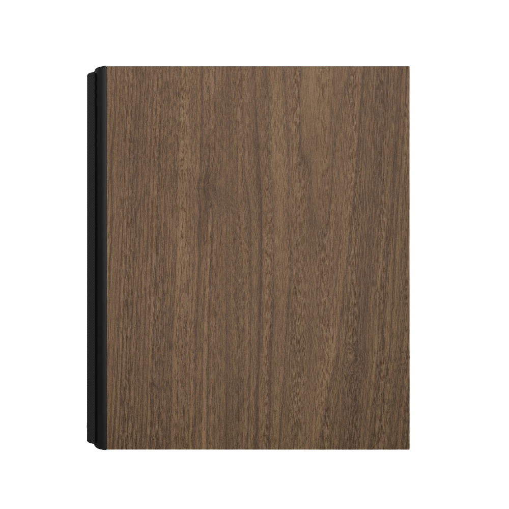 Klipsch The Nines II Powered Speakers in Walnut, profile