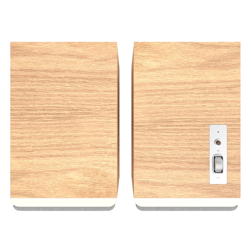Klipsch The Sevens II Powered Speaker Pair in Red Oak, top