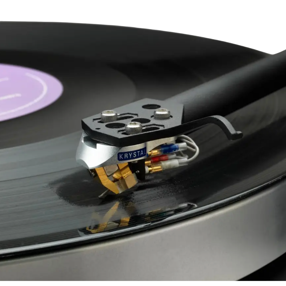 LINN Krystal Moving Coil Cartridge in use