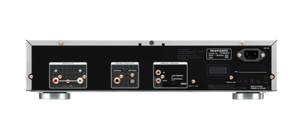 Marantz CD6007 CD Player in Silver, rear of unit