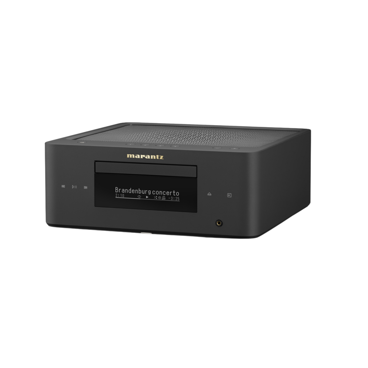 Marantz MCR 60n DAB black, angled left