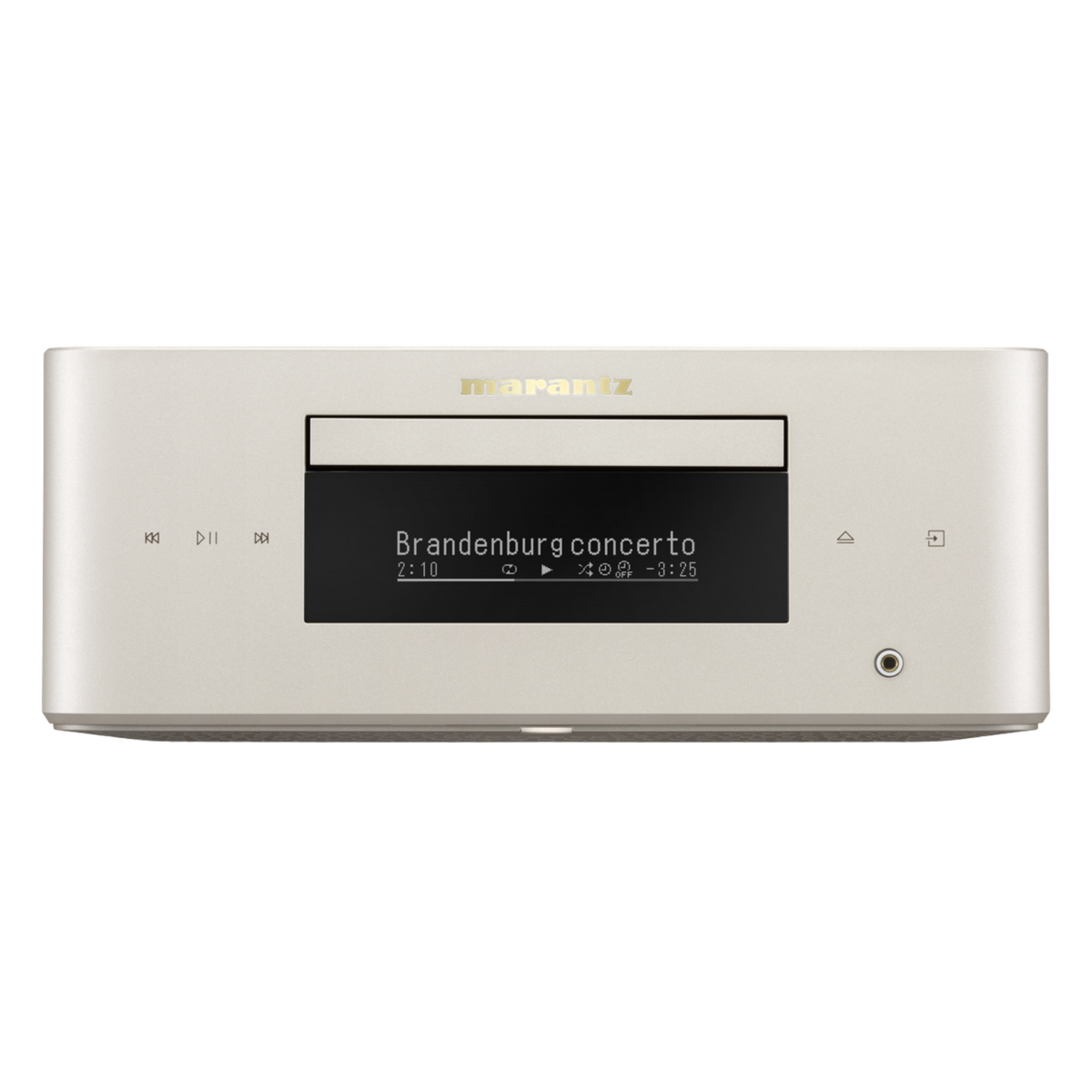 Marantz MCR 60n DAB in Champagne Gold, front