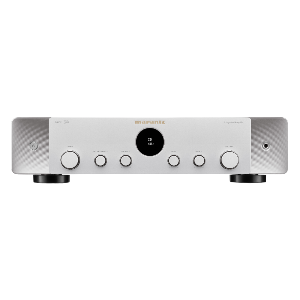 Marantz Model 70 Integrated Amplifier in Silver/Gold, front