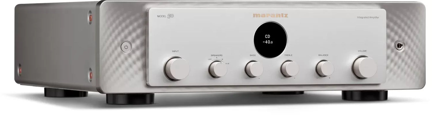 Marantz Model 50 Premium Amplifier in Silver/Gold