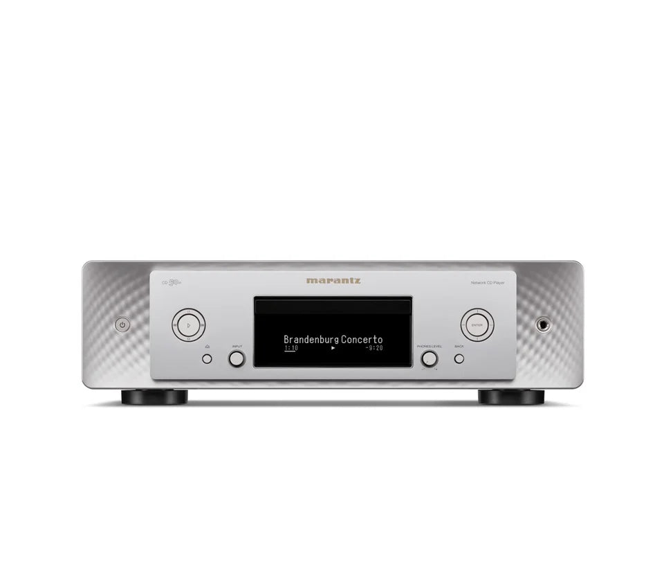Marantz CD50N in Silver/Gold.  Front view