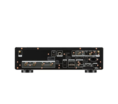 Marantz CD50N in black.  Rear panel view