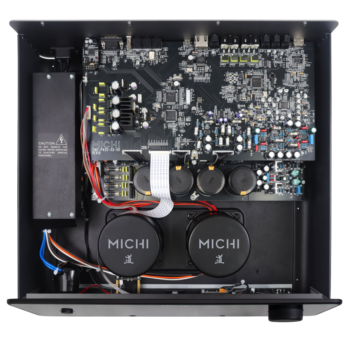 Michi P430 Preamplifier on the inside