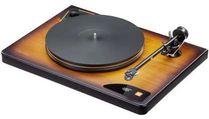 MoFi Electronics American Vintage Turntable, angled left